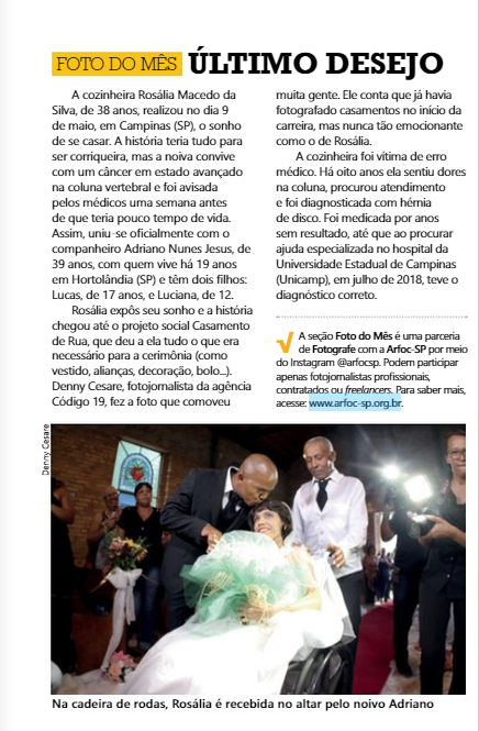 Denny Cesare Foto do Mês