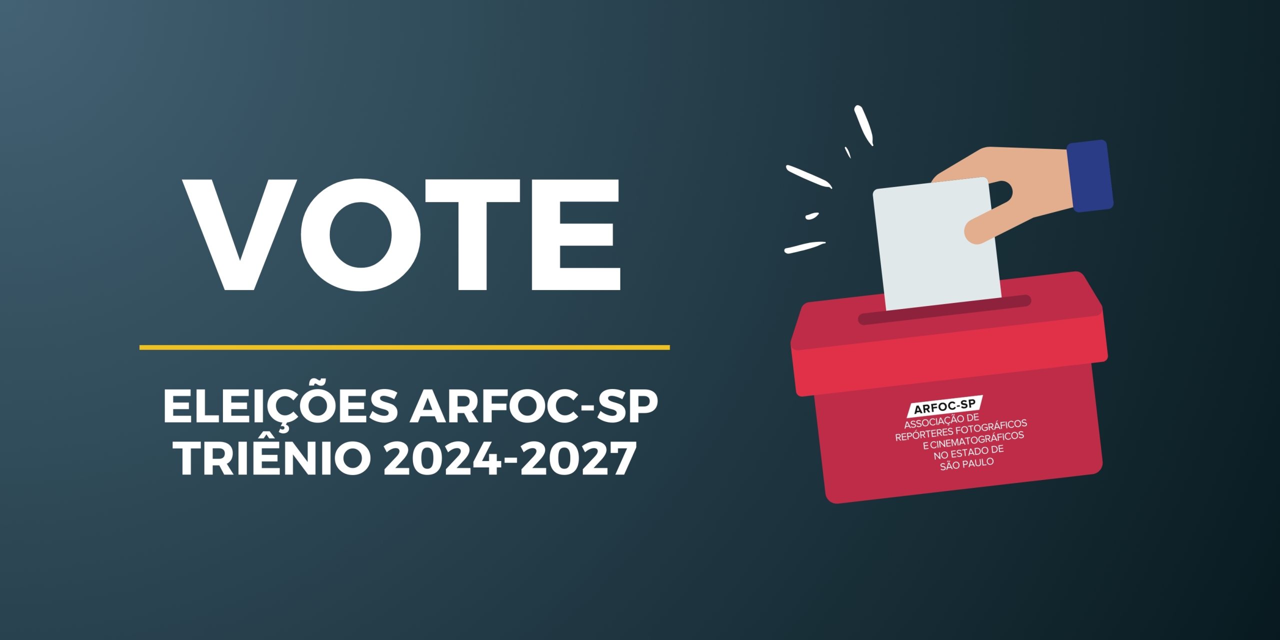 Vote para eleger a nova diretoria da ARFOC-SP