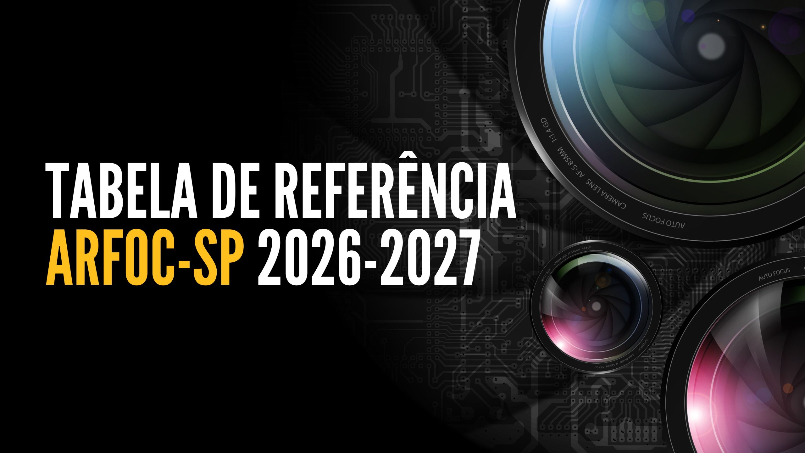 ARFOC-SP lança atualização de sua Tabela de Referência. Baixe agora!